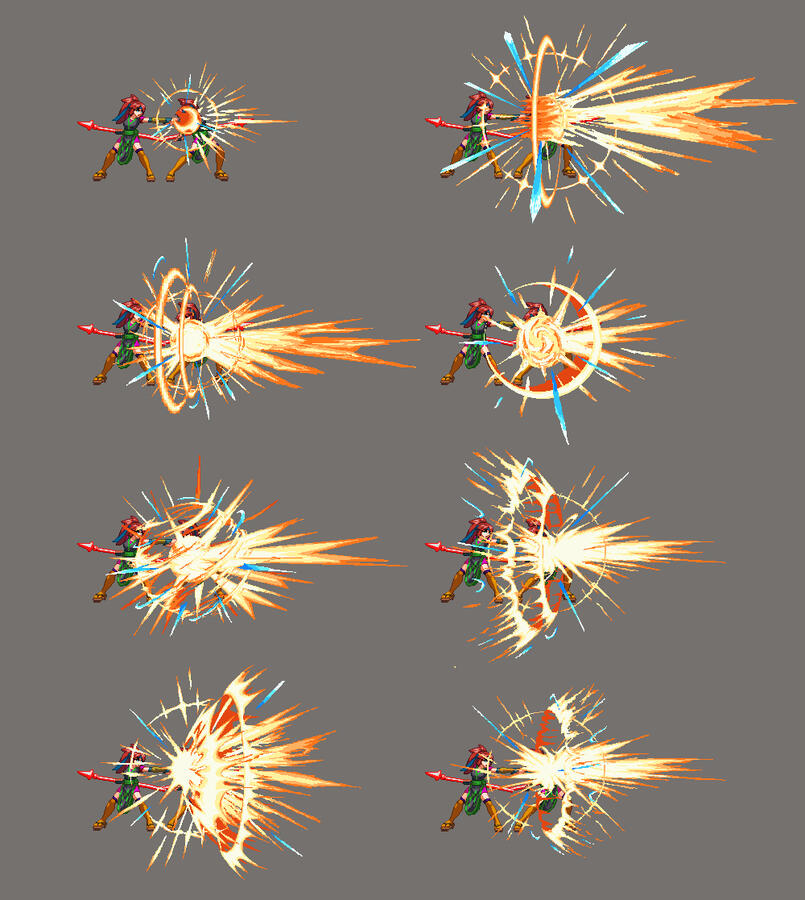 Large Hitsparks Look Dev