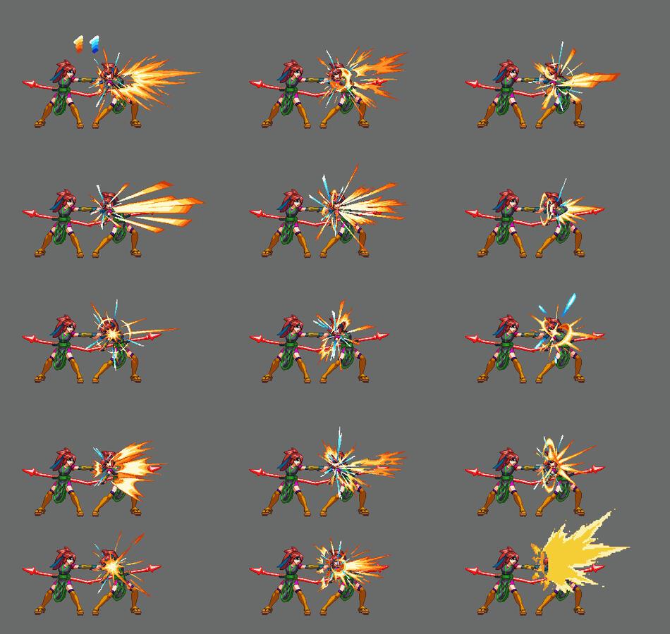 Small Hitsparks Look Dev