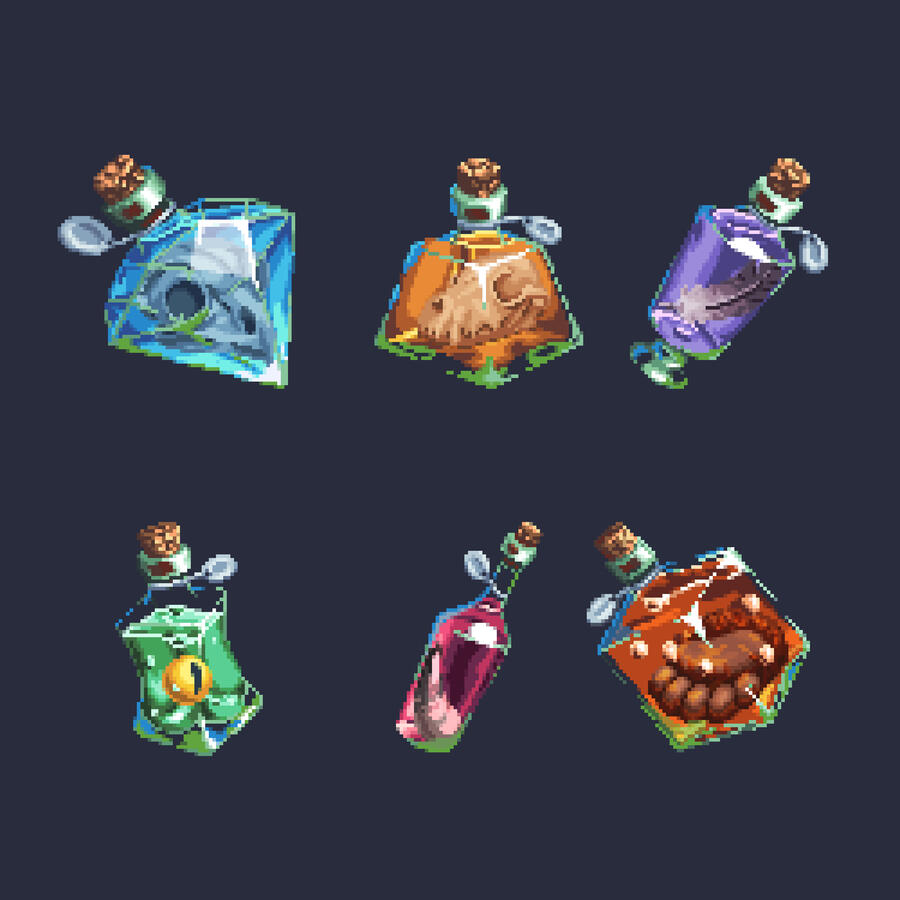 Potions of Enhance Abilities